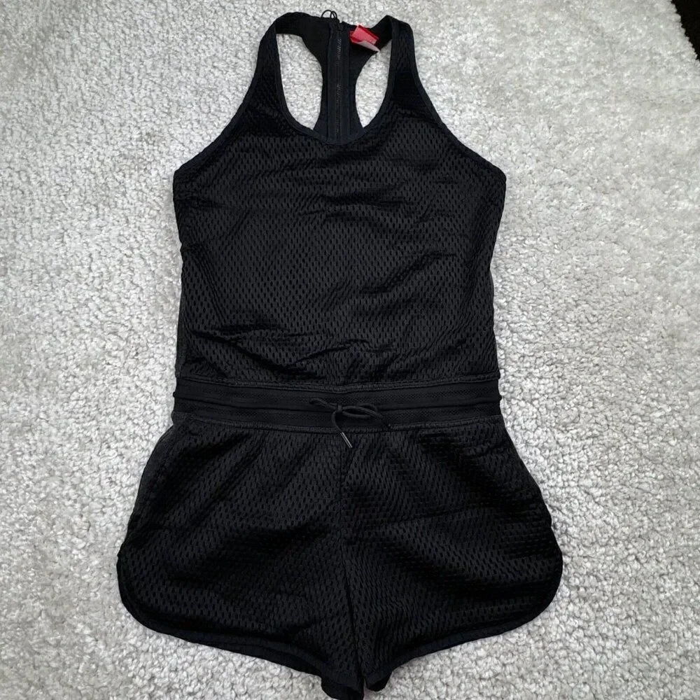 Nike Court Hyper Mesh Romper Black
